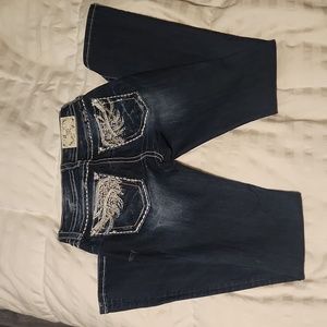 Miss Me signature boot jeans size 28